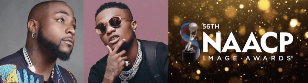 Wizkid and Davido NAACP Image Awards