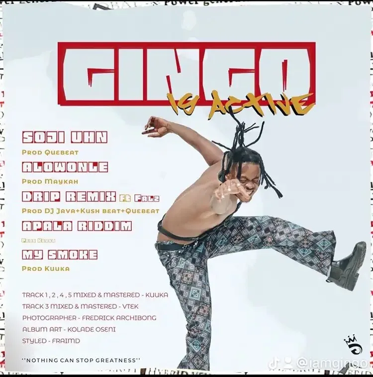 Gingo Released: Fresh EP Available Now