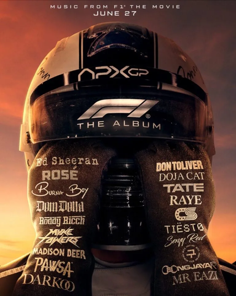 F1 Soundtrack Legends: Burna Boy, Darkoo, Obongjayar & Mr Eazi